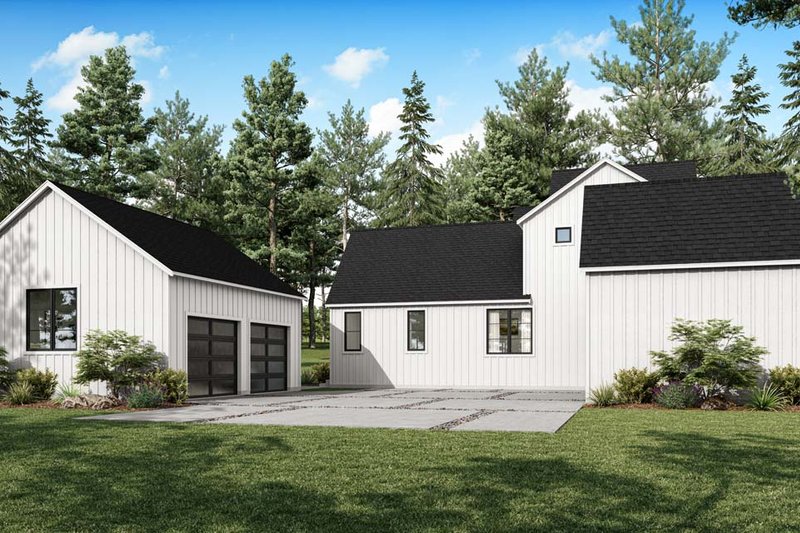 House Blueprint - Exterior - Other Elevation 1 for Farmhouse House Plan #1070-230 - 4 bed, 3 bath
