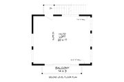 Modern Style House Plan - 0 Beds 0 Baths 798 Sq/Ft Plan #932-390 