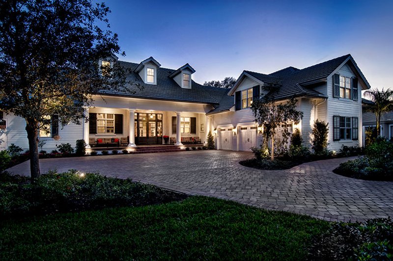House Blueprint - Exterior - Front Elevation 6 for Southern House Plan #930-534 - 4 bed, 5.5 bath