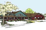 Craftsman Style House Plan - 3 Beds 2.5 Baths 2778 Sq/Ft Plan #60-298 