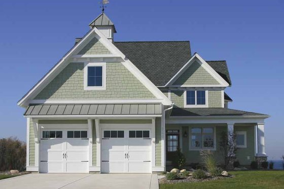 Exterior - Front Elevation 3 for Craftsman House Plan #928-75 - 3 bed, 2.5 bath