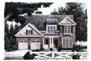 House Plan Design - Exterior - Front Elevation for Country House Plan #927-667 - 4 bed, 2.5 bath