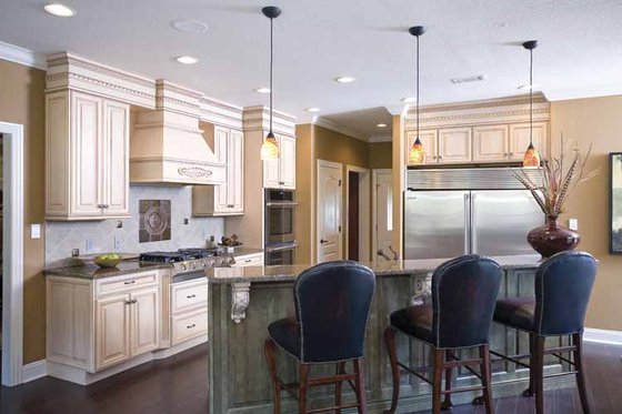 Interior - Kitchen for Country House Plan #17-3283 - 4 bed, 3 bath