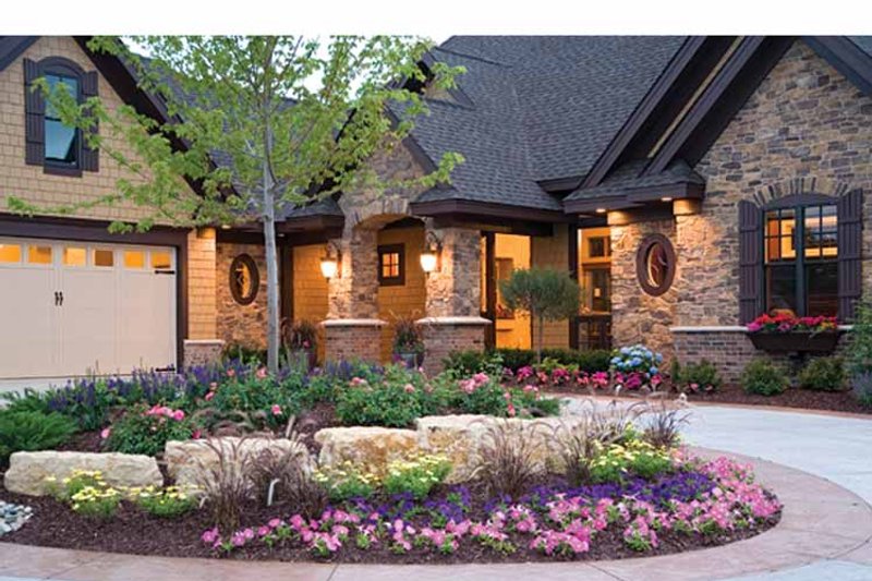 Home Plan - Exterior - Front Elevation 4 for European House Plan #51-1073 - 4 bed, 3.5 bath