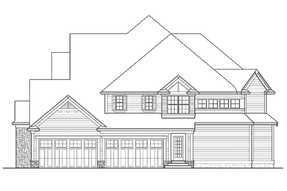 Floor Plan - Other Floor for Country House Plan #132-352 - 4 bed, 4.5 bath