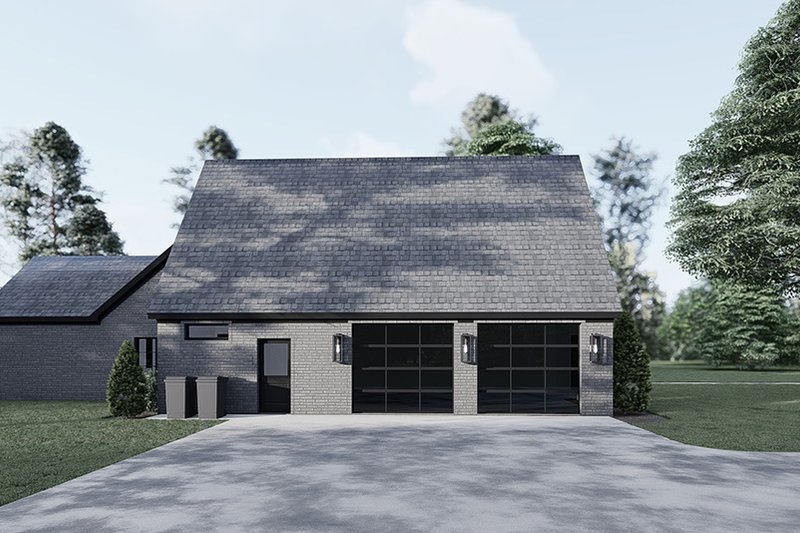 House Blueprint - Exterior - Other Elevation for European House Plan #923-297 - 4 bed, 3 bath
