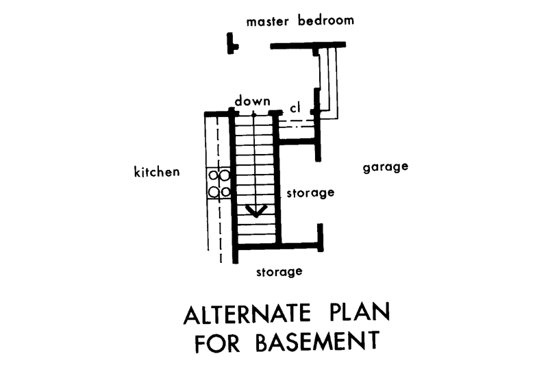 Home Plan - Floor Plan - Other Floor for Country House Plan #929-141 - 4 bed, 2.5 bath