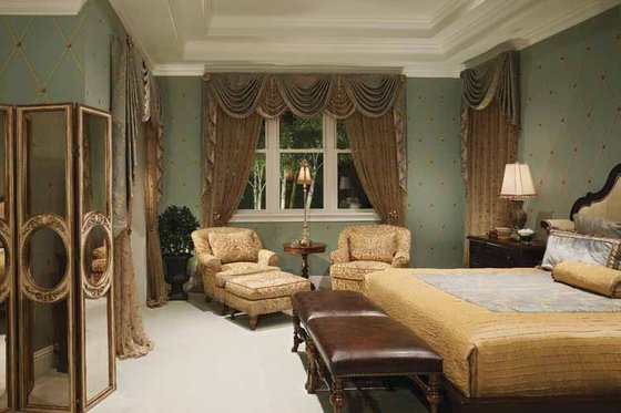 Interior - Master Bedroom for Southern House Plan #930-354 - 4 bed, 4.5 bath