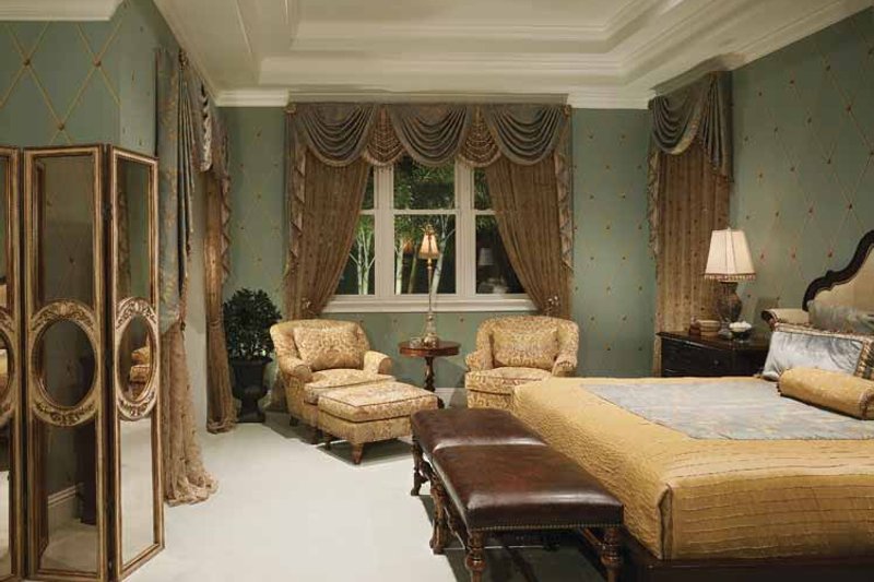 Home Plan - Interior - Master Bedroom for Southern House Plan #930-354 - 4 bed, 4.5 bath