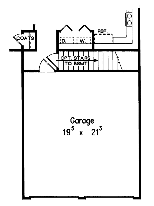 Home Plan - Ranch Floor Plan - Other Floor Plan #927-733