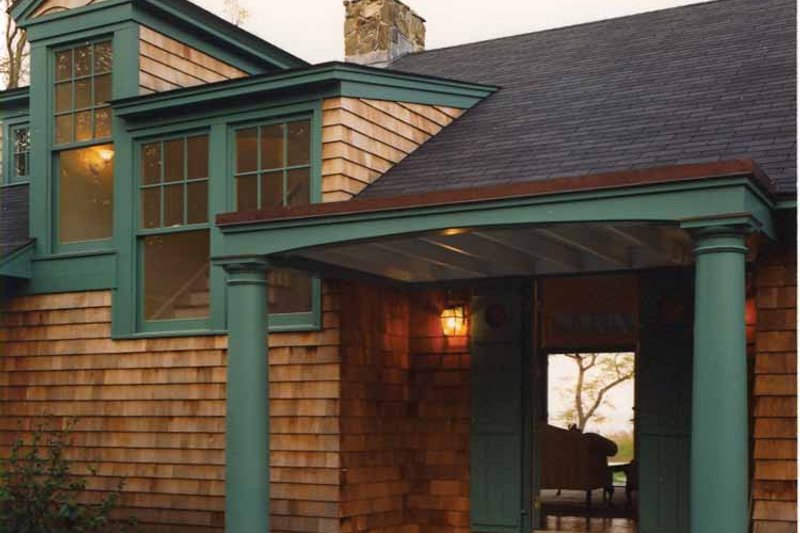 Dream House Plan - Exterior - Rear Elevation 2 for Country House Plan #961-1 - 3 bed, 3 bath