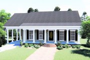 Country Style House Plan - 2 Beds 2 Baths 1152 Sq/Ft Plan #44-159 