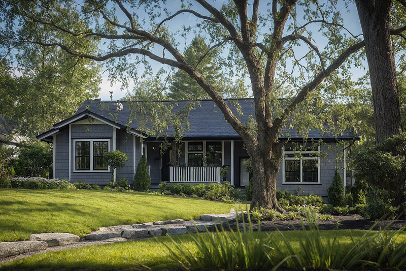 Ranch Style House Plan - 2 Beds 1 Baths 840 Sq/Ft Plan #515-13