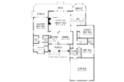 Ranch Style House Plan - 3 Beds 2 Baths 1917 Sq/Ft Plan #929-408 