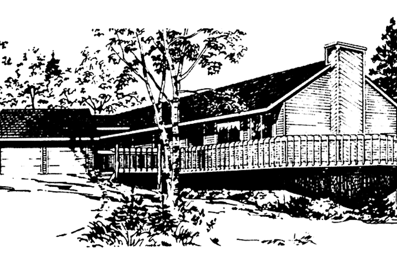 House Design - Prairie Exterior - Front Elevation Plan #320-1337