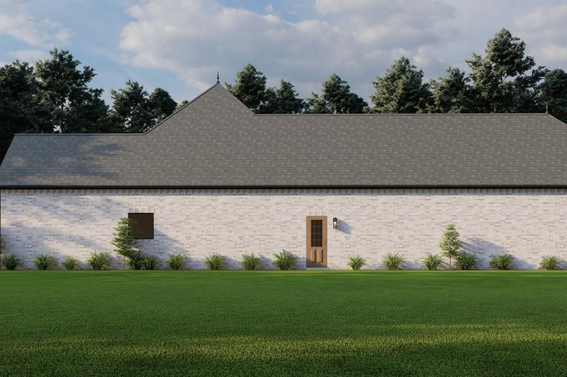 Dream House Plan - Exterior - Other Elevation 4 for European House Plan #17-3414 - 4 bed, 3.5 bath