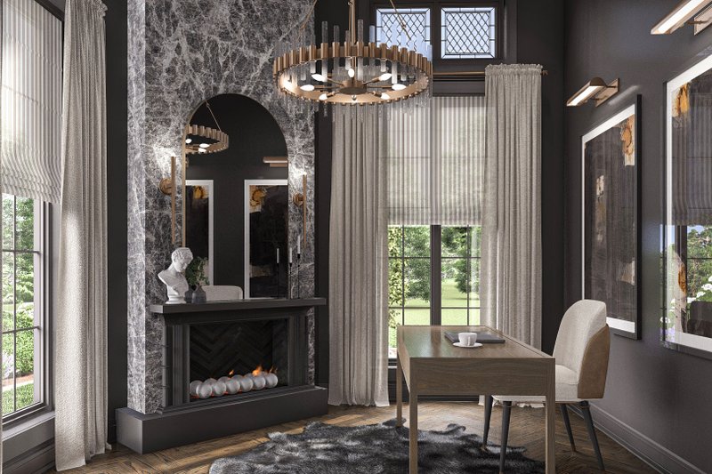 Architectural House Design - Interior - Other for Victorian House Plan #455-497 - 4 bed, 2.5 bath
