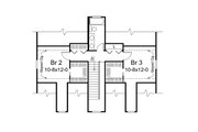 Craftsman Style House Plan - 3 Beds 2.5 Baths 1988 Sq/Ft Plan #57-668 