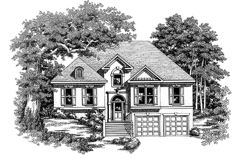 Home Plan - Exterior - Front Elevation 3 for Mediterranean House Plan #927-130 - 3 bed, 2 bath