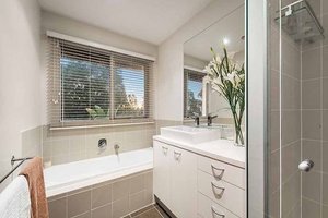 Master Bath, modern style home