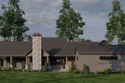 Barndominium Style House Plan - 3 Beds 3.5 Baths 2481 Sq/Ft Plan #923-366 