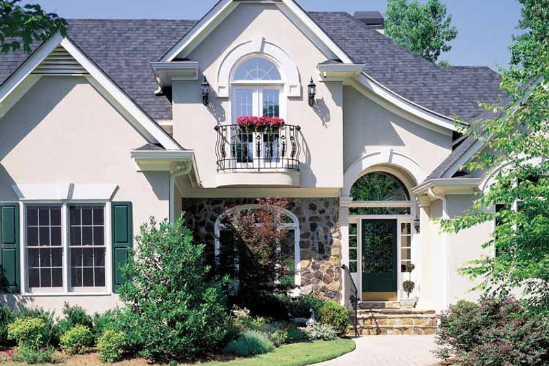 Home Plan - Exterior - Front Elevation 6 for Country House Plan #429-63 - 4 bed, 2.5 bath