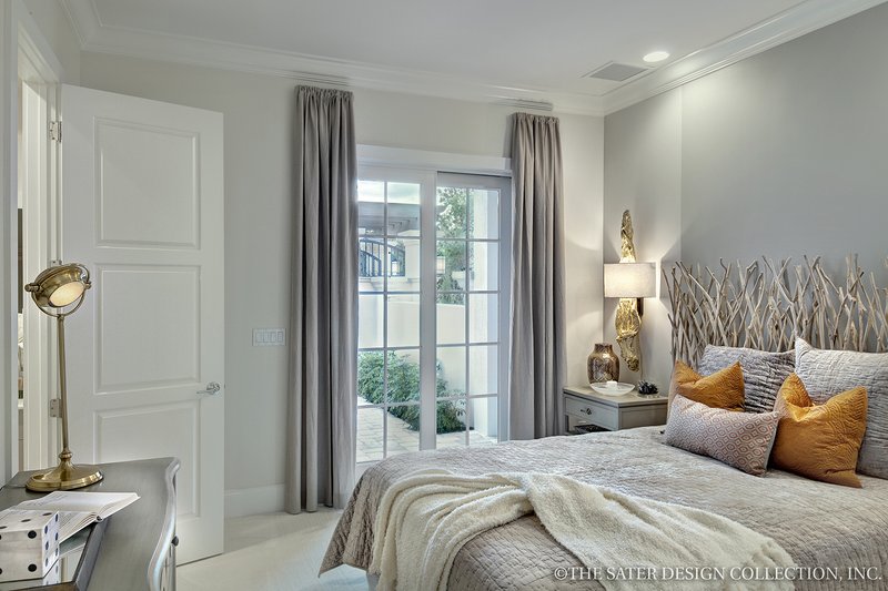 House Plan Design - Interior - Bedroom for Mediterranean House Plan #930-444 - 3 bed, 3.5 bath