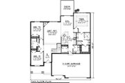 Ranch Style House Plan - 3 Beds 2 Baths 1942 Sq/Ft Plan #70-1031 