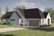 Cottage Style House Plan - 3 Beds 2.5 Baths 2238 Sq/Ft Plan #455-674 Exterior 