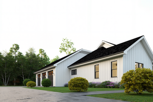 Exterior - Other Elevation for Farmhouse House Plan #1112-19 - 4 bed, 3.5 bath