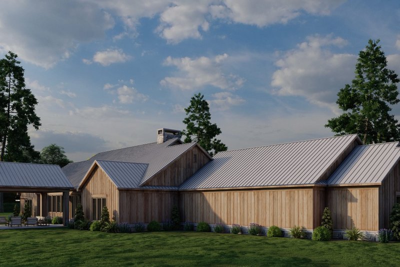 House Plan Design - Exterior - Other Elevation 3 for Farmhouse House Plan #923-436 - 3 bed, 2.5 bath