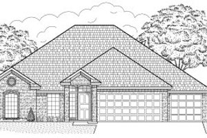 Traditional Exterior - Front Elevation Plan #65-438
