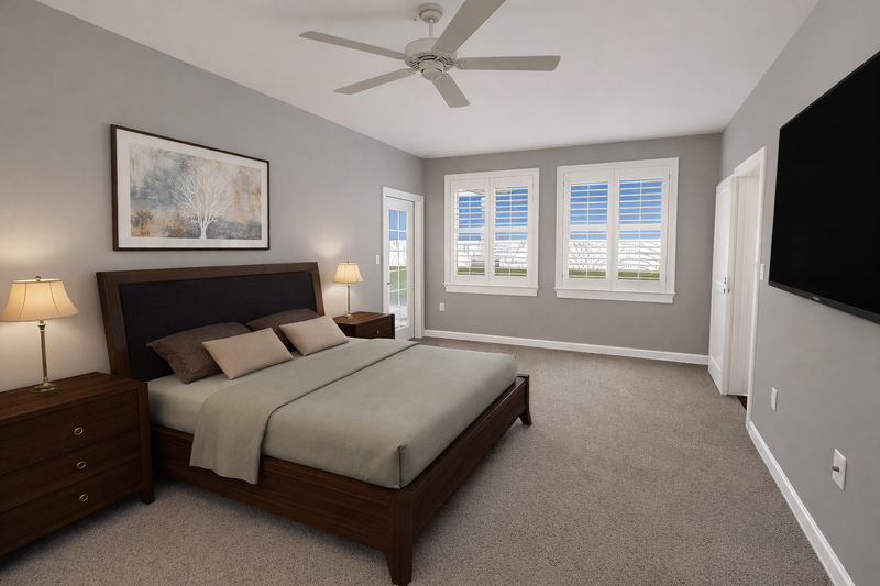 Home Plan - Interior - Master Bedroom 3 for Traditional House Plan #1060-445 - 3 bed, 2 bath