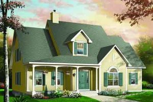 Traditional Exterior - Front Elevation Plan #23-534