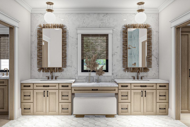 House Plan Design - Interior - Master Bathroom for Modern House Plan #455-607 - 3 bed, 2.5 bath