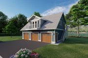 Traditional Style House Plan - 2 Beds 1 Baths 880 Sq/Ft Plan #126-161 