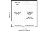 Southern Style House Plan - 0 Beds 0 Baths 286 Sq/Ft Plan #932-1003 