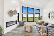 Contemporary Style House Plan - 2 Beds 2.5 Baths 1387 Sq/Ft Plan #1070-225 