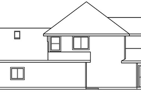 Exterior - Other Elevation 1 for Traditional House Plan #124-483 - 3 bed, 2.5 bath