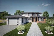 European Style House Plan - 4 Beds 3.5 Baths 3158 Sq/Ft Plan #1101-34 