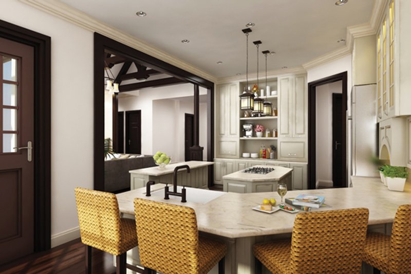 Dream House Plan - Interior - Kitchen for Craftsman House Plan #119-422 - 3 bed, 2.5 bath