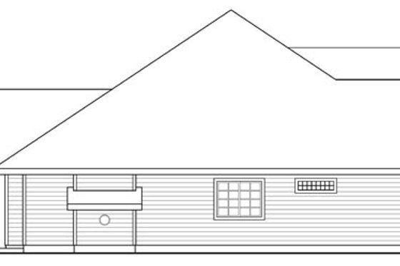 Exterior - Other Elevation for Craftsman House Plan #124-886 - 4 bed, 2.5 bath