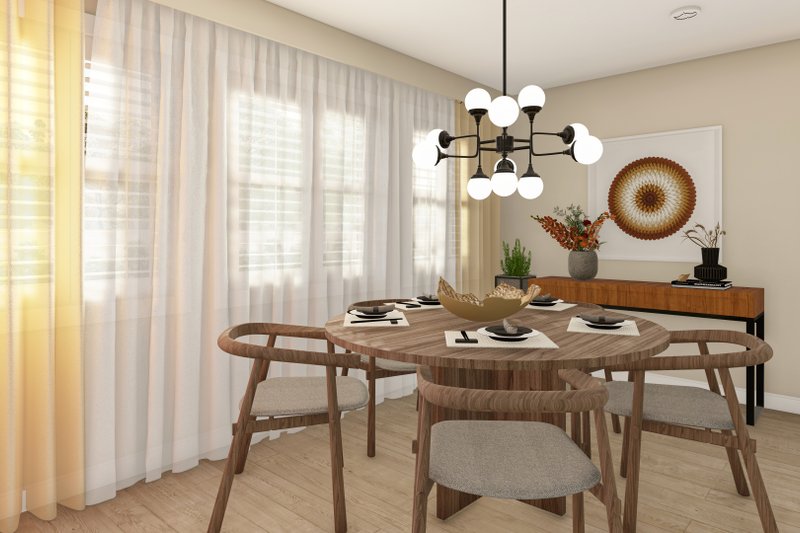 House Plan Design - Interior - Dining Room 1 for Ranch House Plan #1060-173 - 3 bed, 2 bath