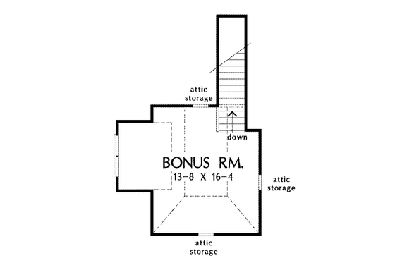 Traditional Floor Plan - Other Floor Plan #929-874