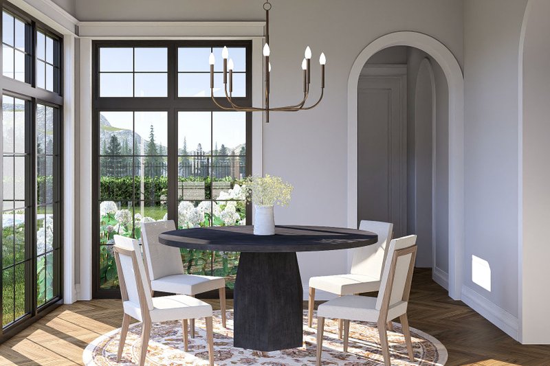 Dream House Plan - Interior - Dining Room 1 for Modern House Plan #455-393 - 5 bed, 4 bath