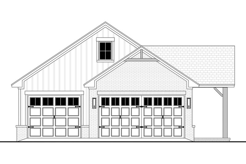 Dream House Plan - Exterior - Front Elevation 7 for Country House Plan #430-447 - 1 bed, 1 bath