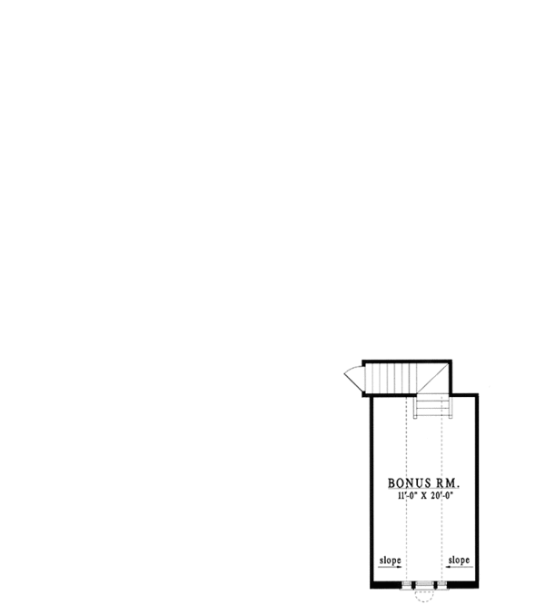 Architectural House Design - Country Floor Plan - Upper Floor Plan #42-649