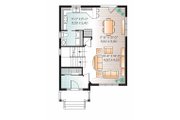 Country Style House Plan - 3 Beds 1.5 Baths 1396 Sq/Ft Plan #23-2552 