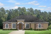 Mediterranean Style House Plan - 3 Beds 2.5 Baths 2468 Sq/Ft Plan #1058-125 