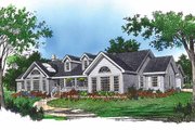 Country Style House Plan - 3 Beds 2 Baths 2053 Sq/Ft Plan #929-61 